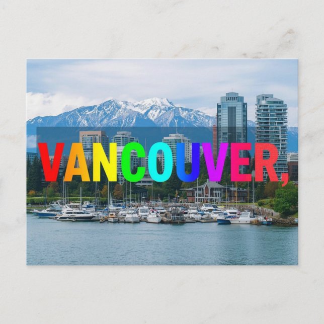 Carte Postale Vancouver canada (Devant)