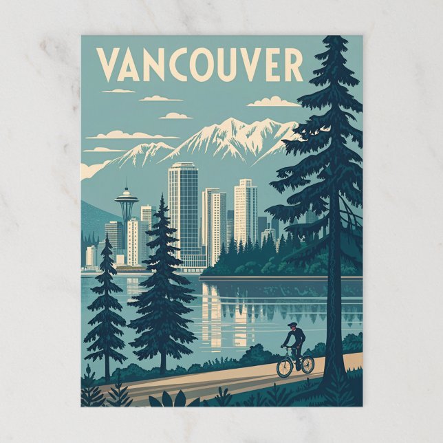 Carte Postale Vancouver, Canada (Créateur téléchargé)