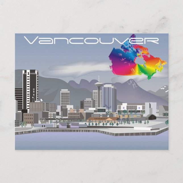 Carte Postale Vancouver Canada (Devant)