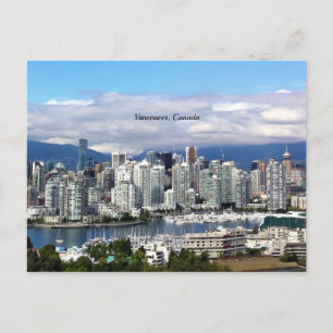 Carte Postale Vancouver Canada Skyline