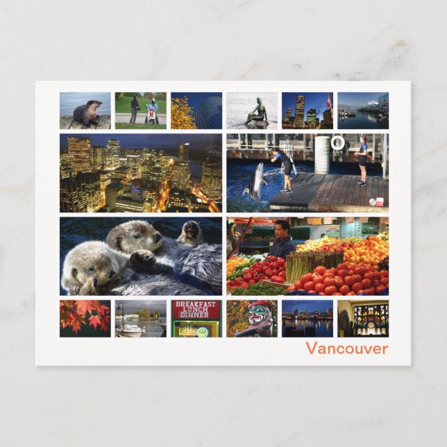 Carte Postale Vancouver multi-image 2 (Devant)