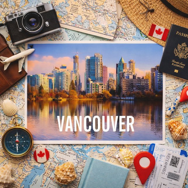 Carte Postale Vancouver – Réflexions sur le Pacifique (Créateur téléchargé)