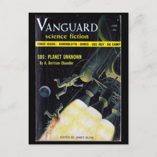 Carte Postale Vanguard_Pulp Art