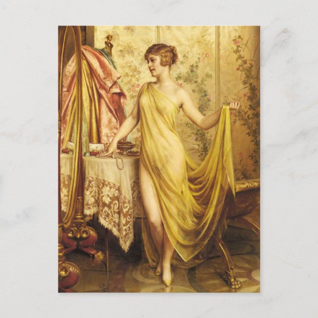 Carte Postale Vanitas - Fameux Motif vintage (Devant)