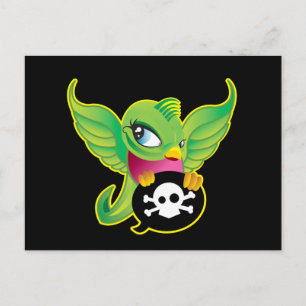 Carte Postale Vapeur verte