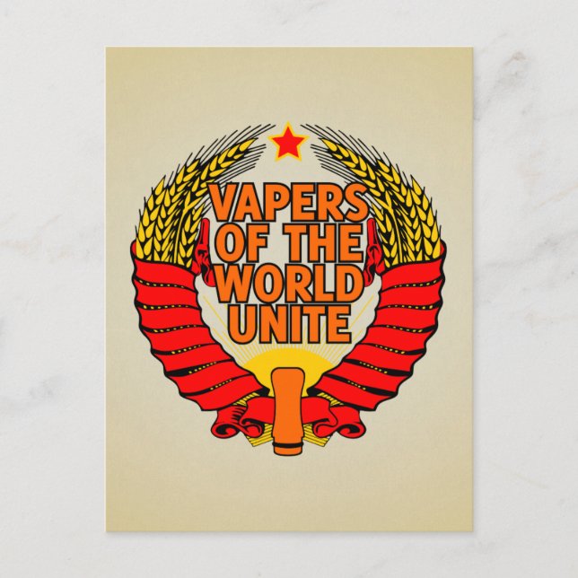 Carte Postale Vapeurs de l'unité mondiale (Devant)