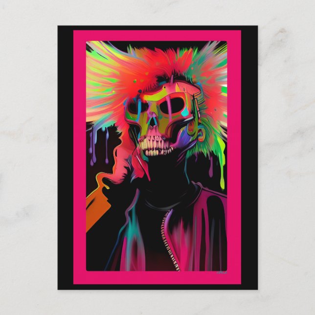 Carte Postale Vaporface Death Rattle (Devant)