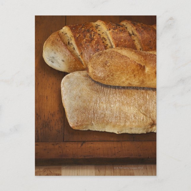 Carte Postale Variation des produits de boulangerie (Devant)