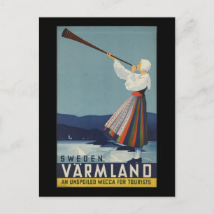 Carte Postale VarmLand Suède