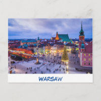 Carte postale Varsovie