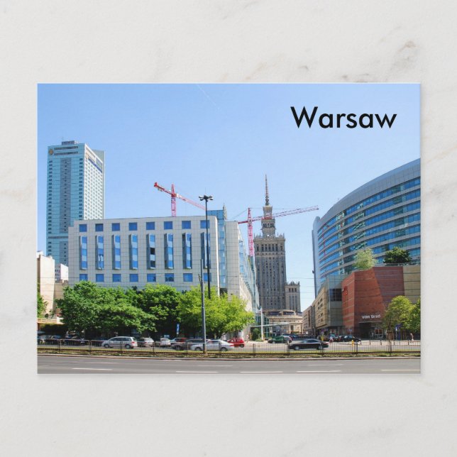 Carte Postale Varsovie (Devant)