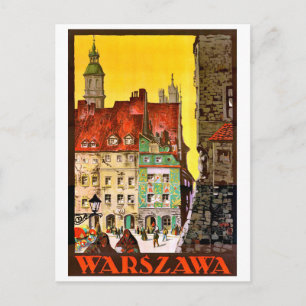 Carte Postale Varsovie