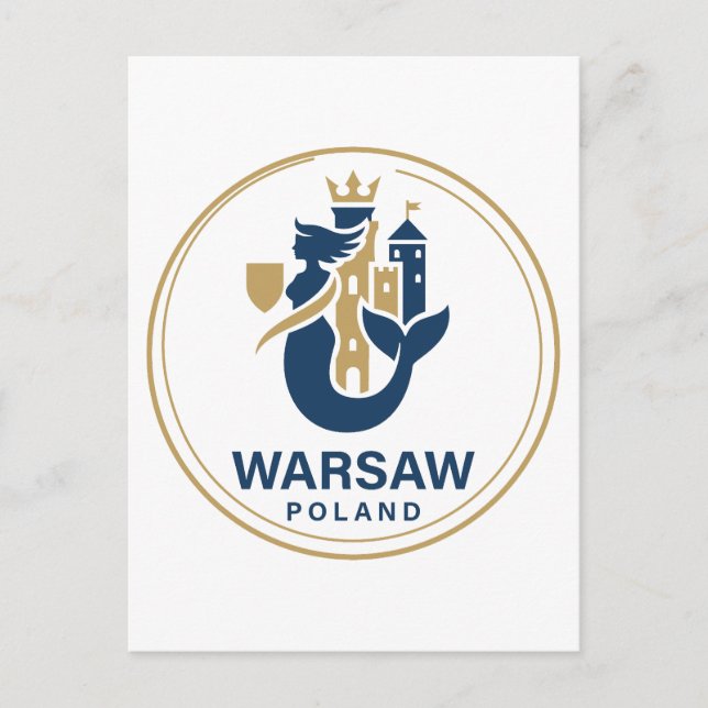 Carte Postale Varsovie Pologne Europe (Devant)
