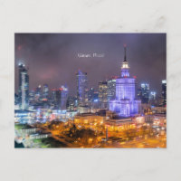 Varsovie, Pologne photo de la ligne d'horizon,