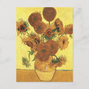 Carte Postale Vase aux quinze tournesols,Vincent van Gogh
