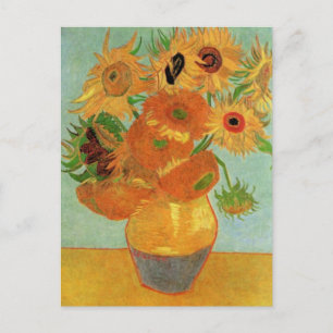 Carte Postale Vase avec douze tournesols par Vincent van Gogh