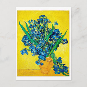 Carte Postale Vase avec Irises, Van Gogh