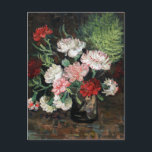 Carte Postale Vase avec oeillets par Vincent Van Gogh, 1886 Pos<br><div class="desc">Van Gogh - une célébration des Maîtres de l'Art</div>