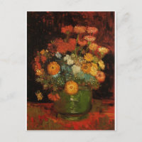 Vase de fleurs de peinture vintage de Van Gogh Flo