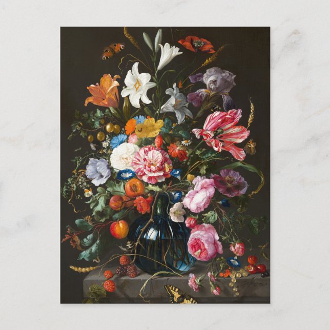Carte Postale Vase de fleurs | Jan Davidsz de Heem (Devant)