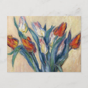 Carte Postale Vase des tulipes - Claude Monet