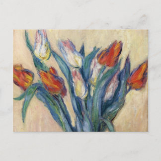 Carte Postale Vase des tulipes - Claude Monet