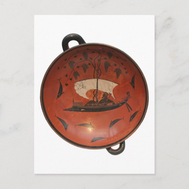 Carte Postale Vase grecque (Devant)