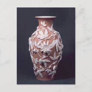 Carte Postale Vase Minton Parian Ware, 1894