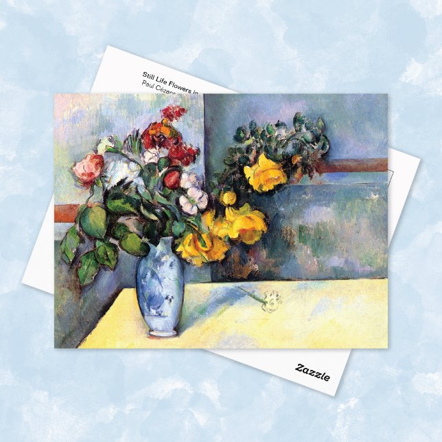 Carte postale Vase Paul Cezanne (Créateur téléchargé)