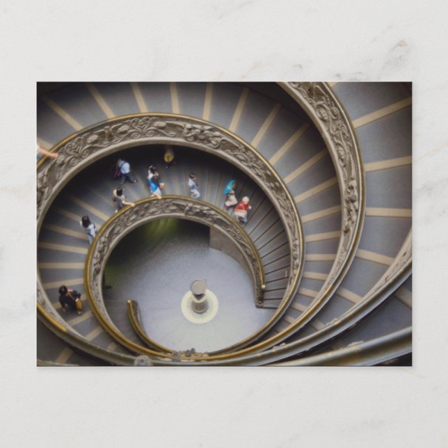Carte Postale Vatican, escalier vers le ciel, Rome, Italie (Devant)