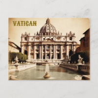 Vatican moderne Voyage Art Vintage