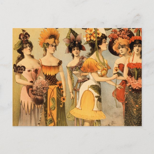 Carte Postale Vaudeville raffinée (Devant)