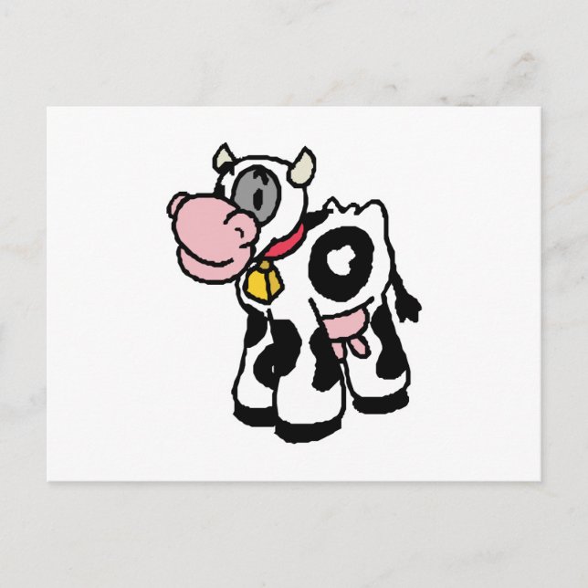 Carte Postale veau (Devant)