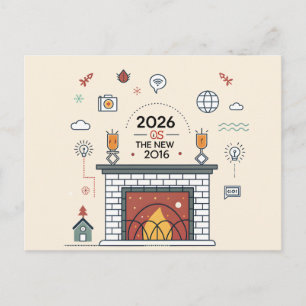 Carte Postale Vecteur de la culture numérique 2026, la nouvelle