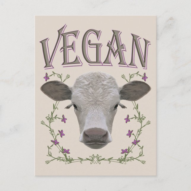 CARTE POSTALE VEGAN - C05 (Devant)