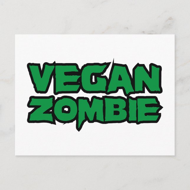 Carte Postale Vegan Zombies (Devant)