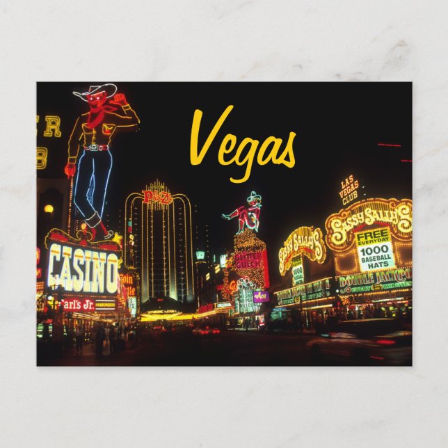 Carte postale Vegas (Devant)