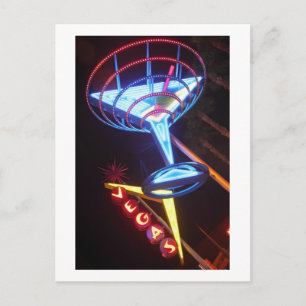 Carte Postale Vegas Martini
