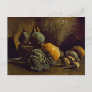 Carte Postale Végétaux et fruits de la vie morte Van Gogh Art