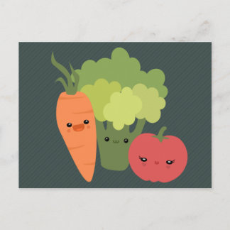 Carte Postale Veggie Friends