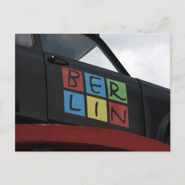 Carte Postale véhicule berlin (Devant)