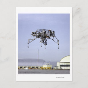 Carte Postale Véhicule de recherche sur l'atterrissage lunaire e