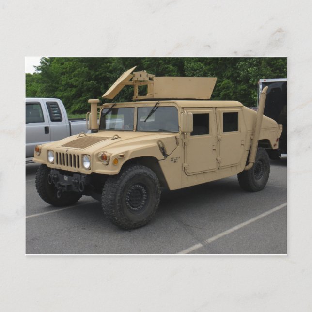 Carte Postale Véhicule militaire (Devant)