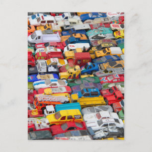 Carte postale Véhicules jouets