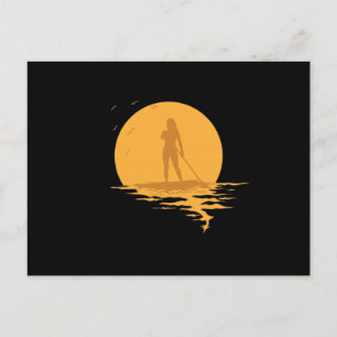 Carte Postale Veille de paddling
