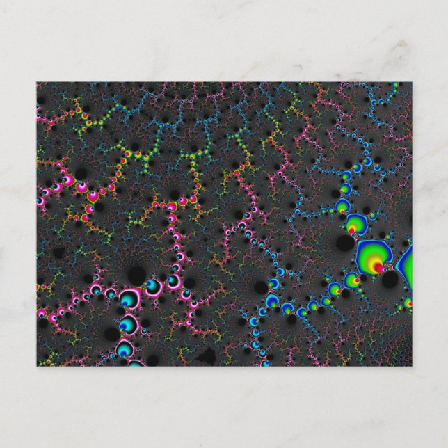 Carte Postale Veines - Art Fractal (Devant)