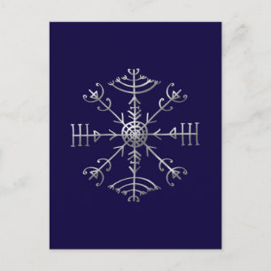 Carte Postale Veldismagn, Islande, Protection, Rune, Magie