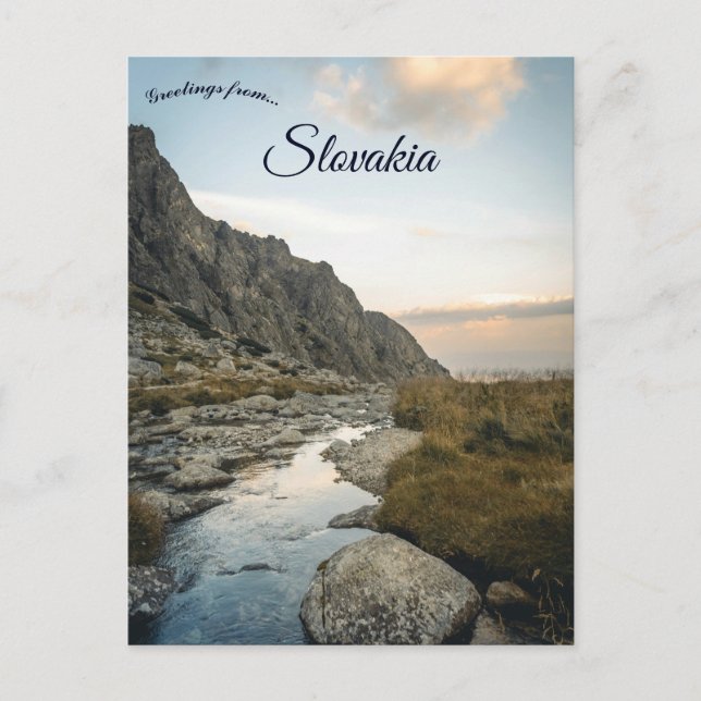 Carte Postale Velicky Creek High Tatras Vysoke Tatry Slovakia (Devant)