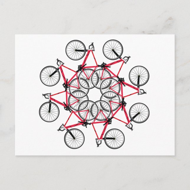 Carte Postale Vélo (Devant)
