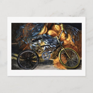 Carte Postale Vélo abandonné